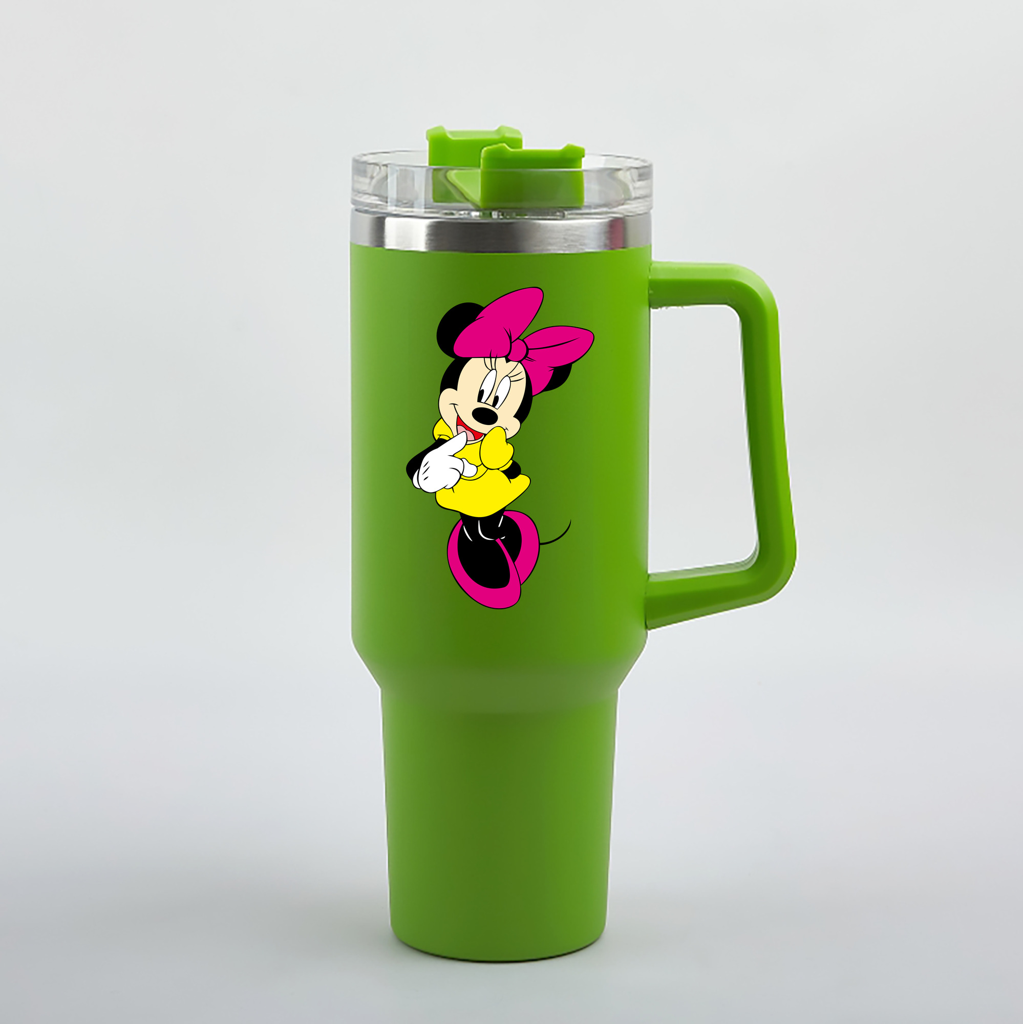 （画像用） ミッキーマウス Mickey Mouse 1200mL車用タンブラー（カラープリント）